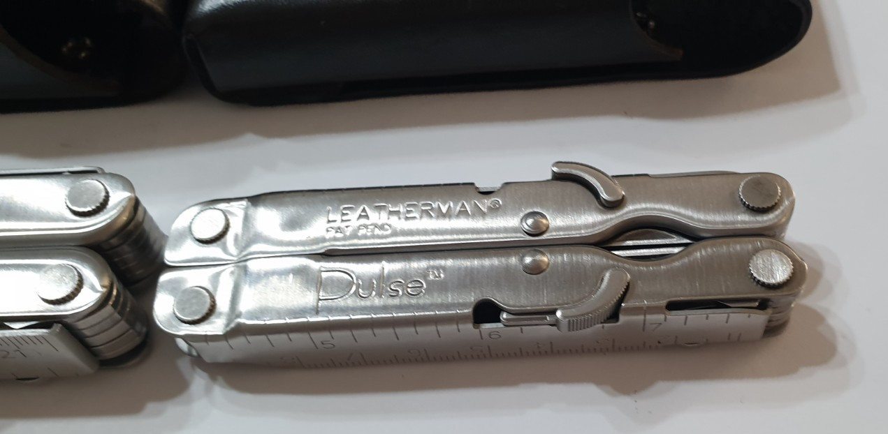 🔥🔥🔥 Leatherman Super Tool 200 & Pulse Set Unique Locks Rare Not Used