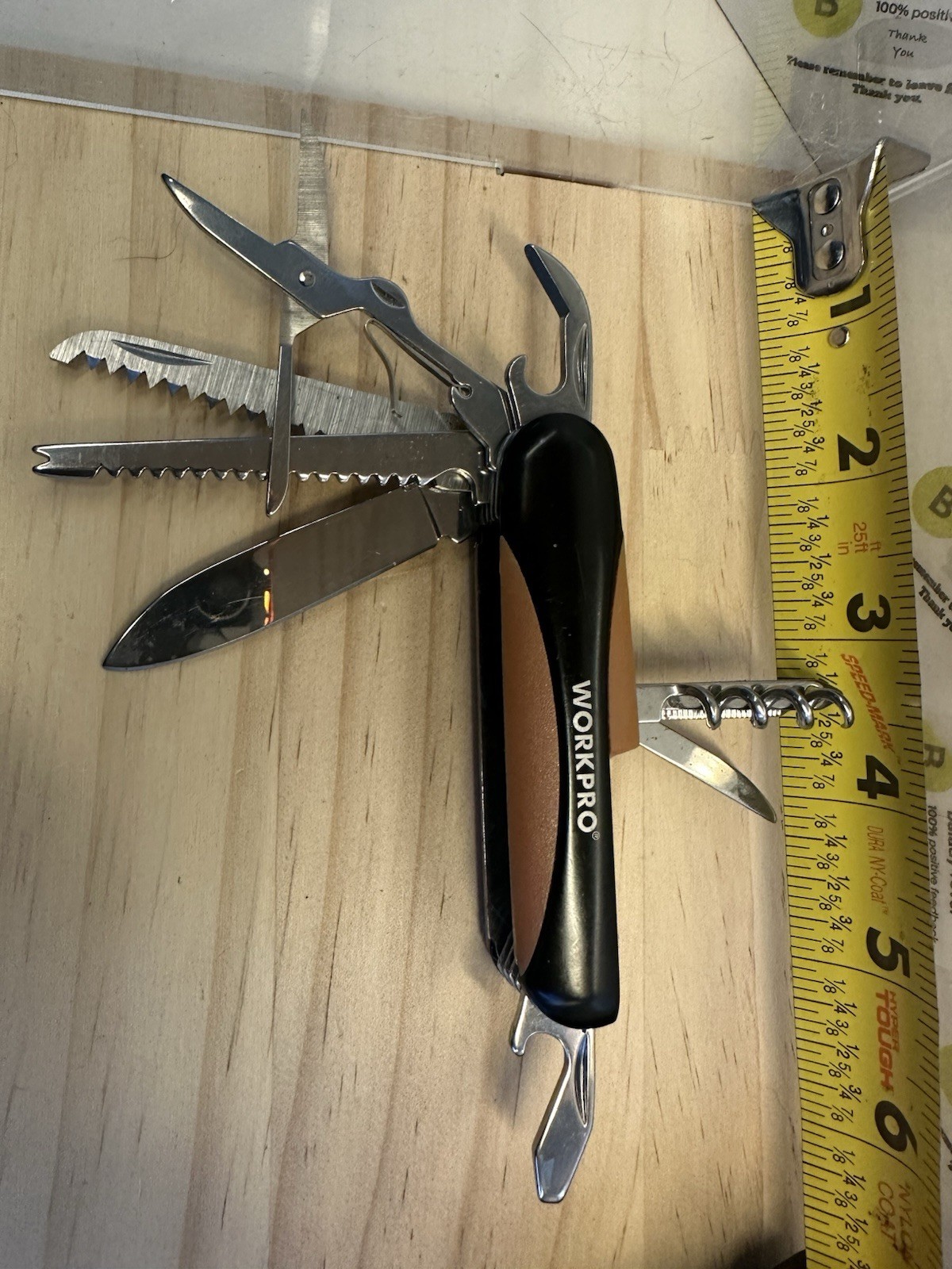 WORKPRO Multitool Excellent Quality (MSRP $39)