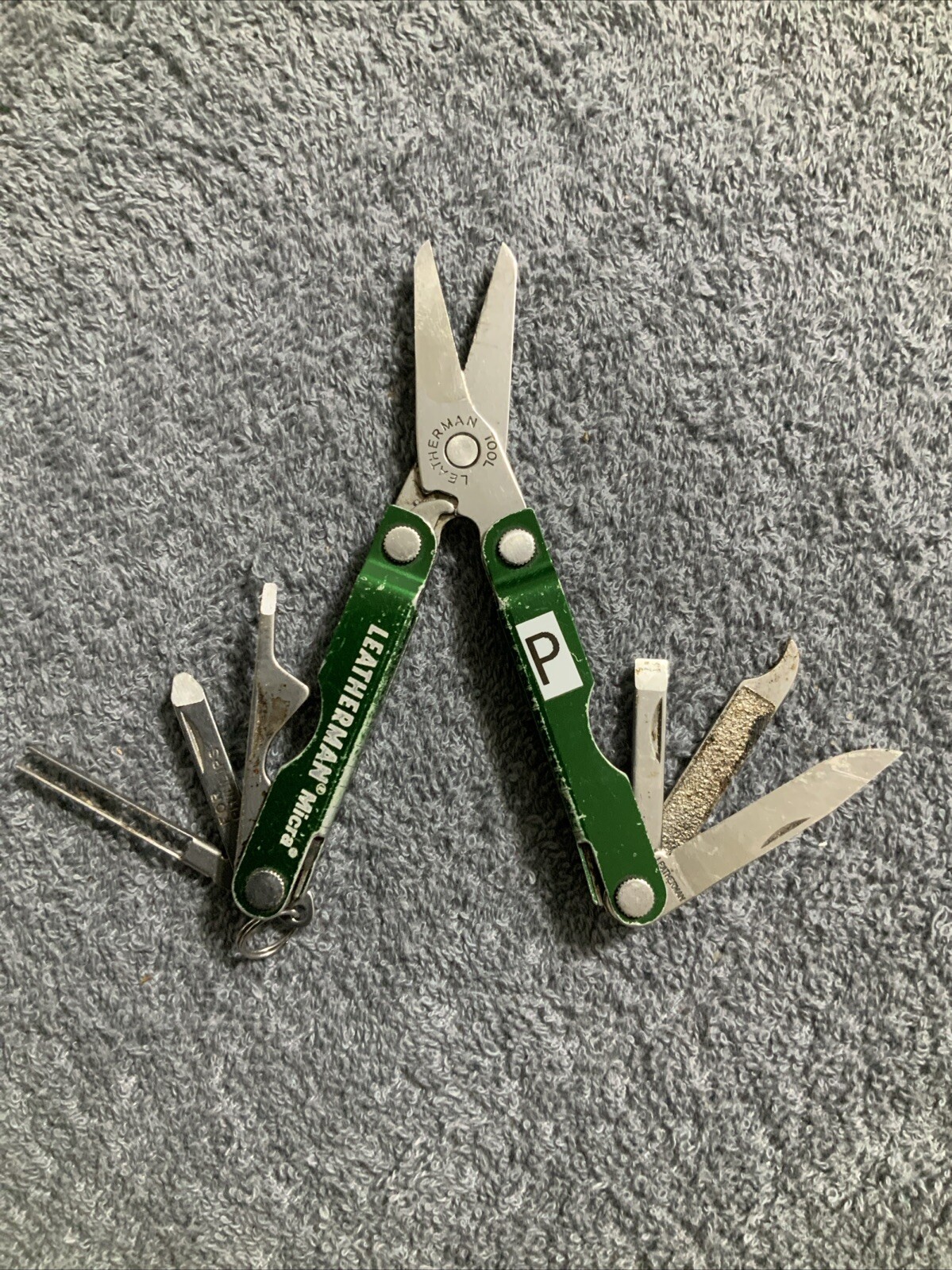 Green Leatherman Micra Multi Tool Green (P)