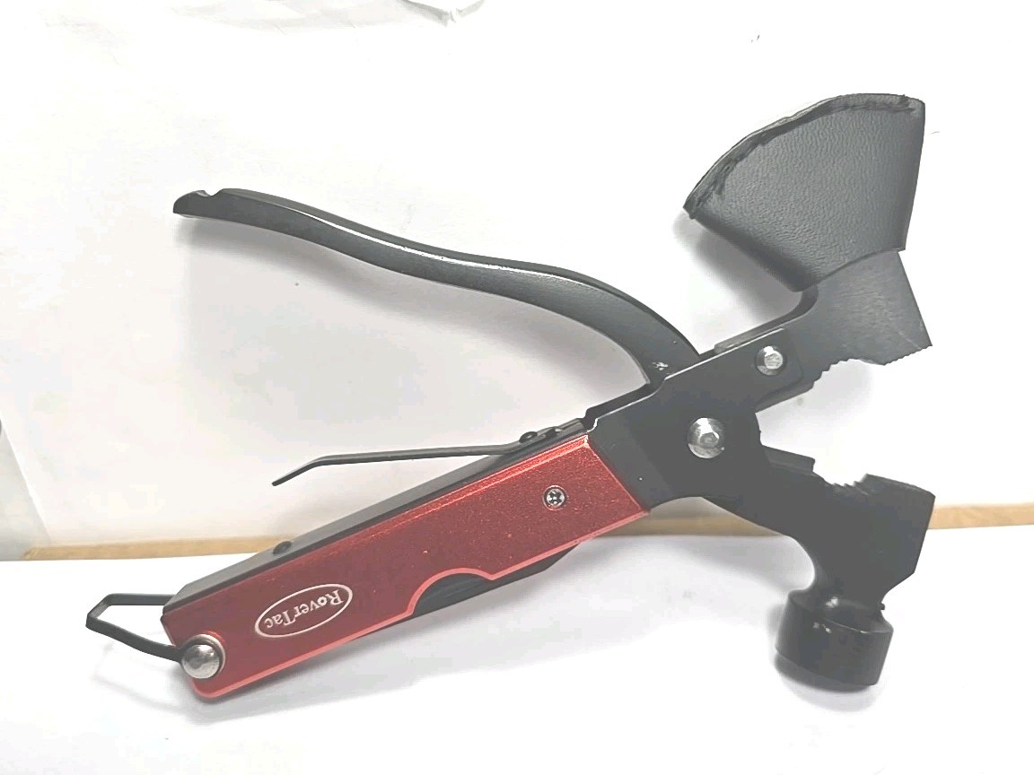 Multi Tool Hammer Saw Axe Knife Wire Cutter Pliers Wrench Screwdriver
