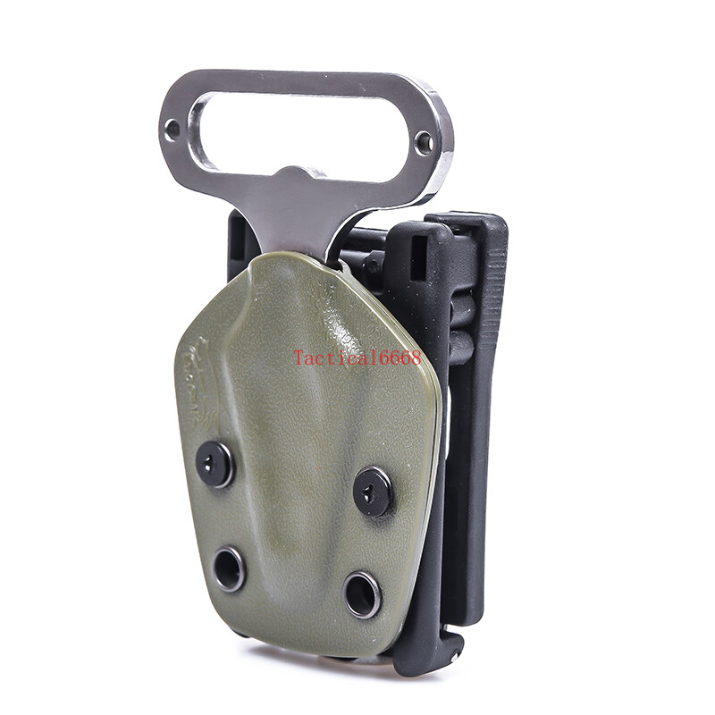 EDC Stainless Steel Wrench Bottle Opener Key Chain Ring Crowbar Pry Bar
