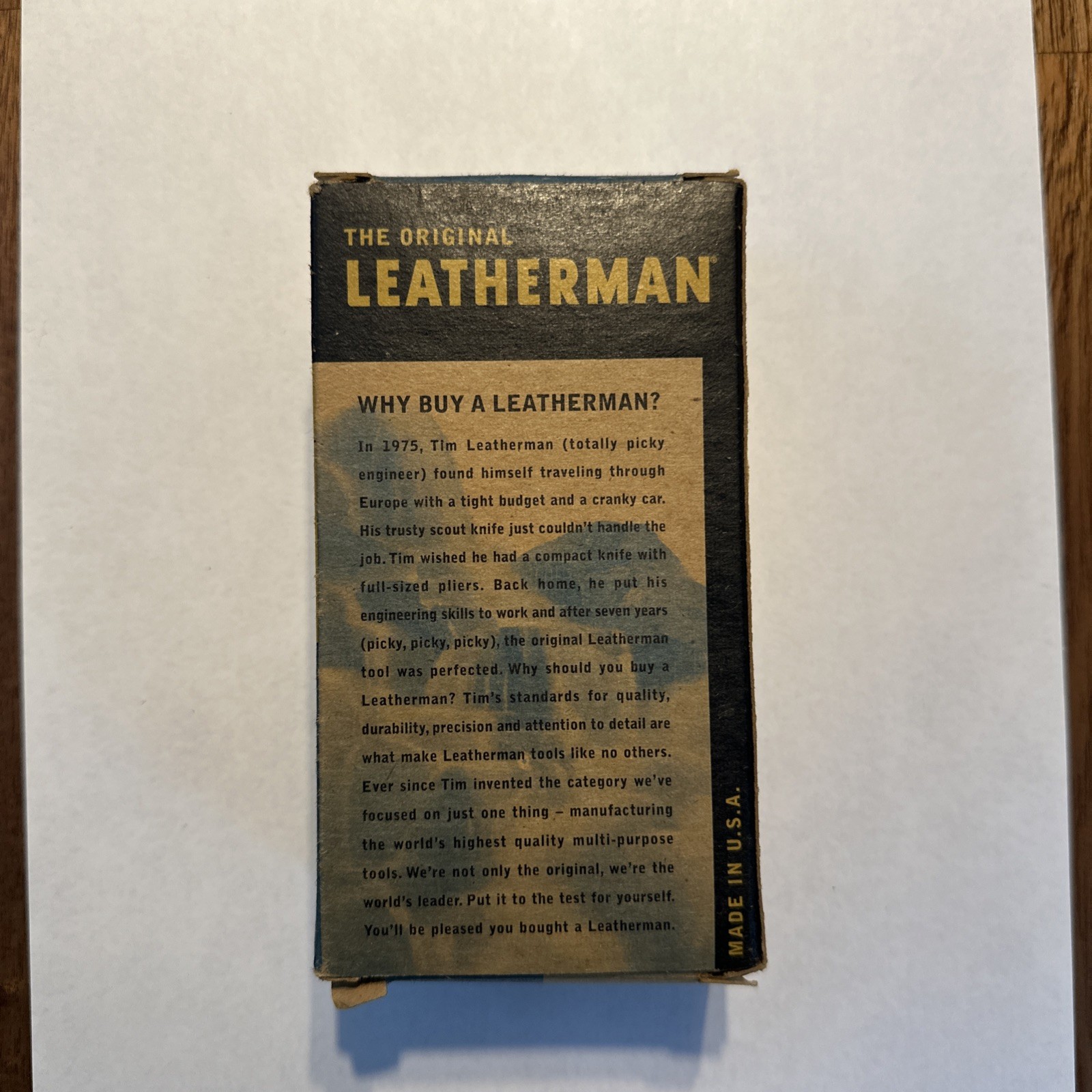 1998 LEATHERMAN PST II MULTI-TOOL BRAND NEW IN BOX! KEPT IN STORAGE! MADE IN USA