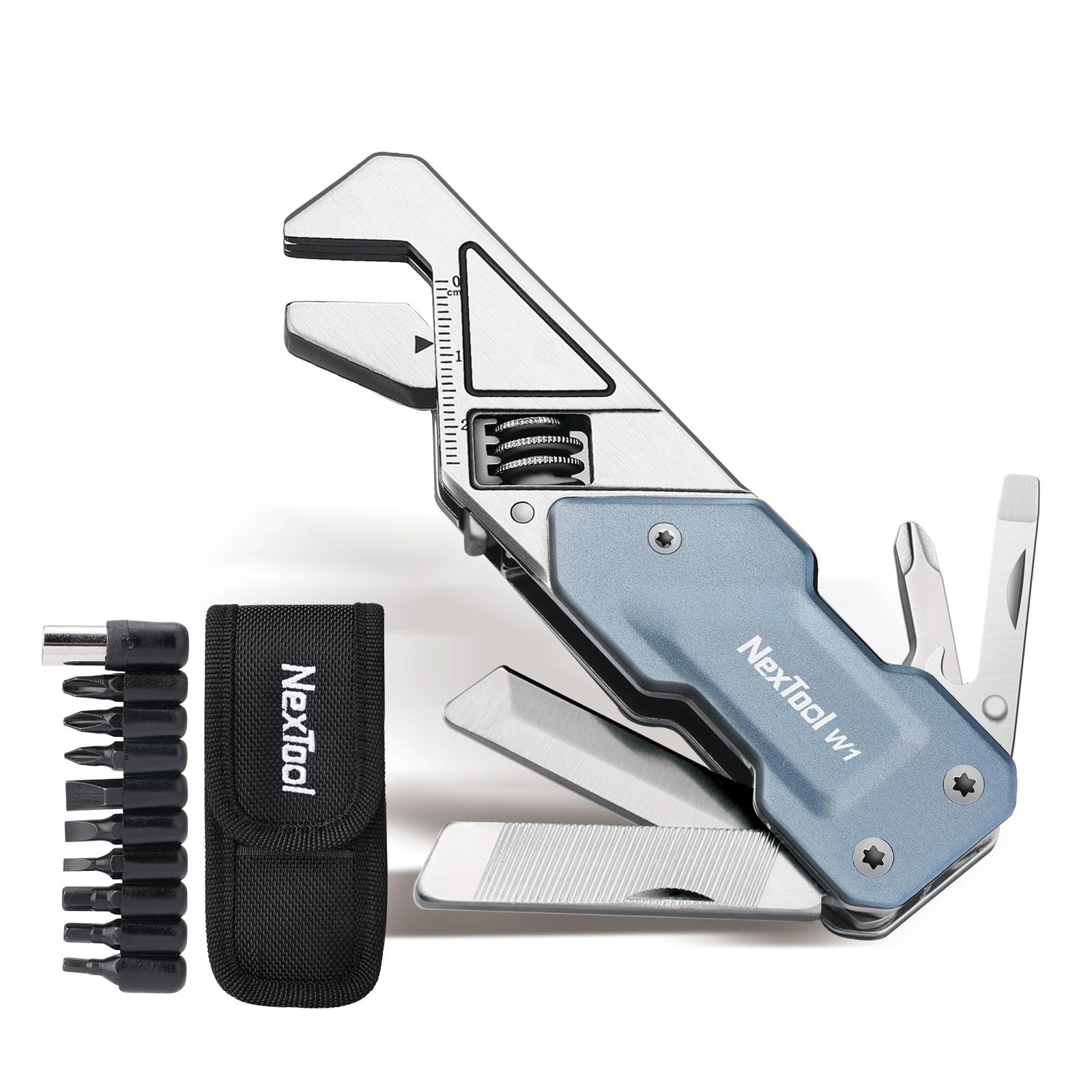 EDC Multi Tool, 6 in 1 Wrench Multitool with Knife, Flat/Phillips Screwdriver…