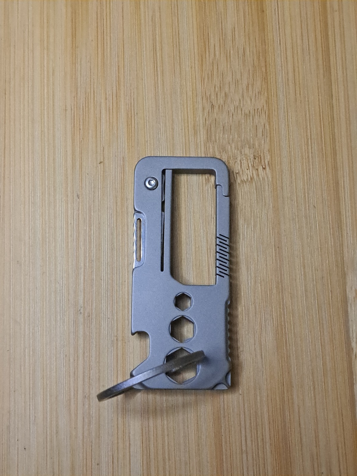 EDC Titanium Carabiner Multi-Tool