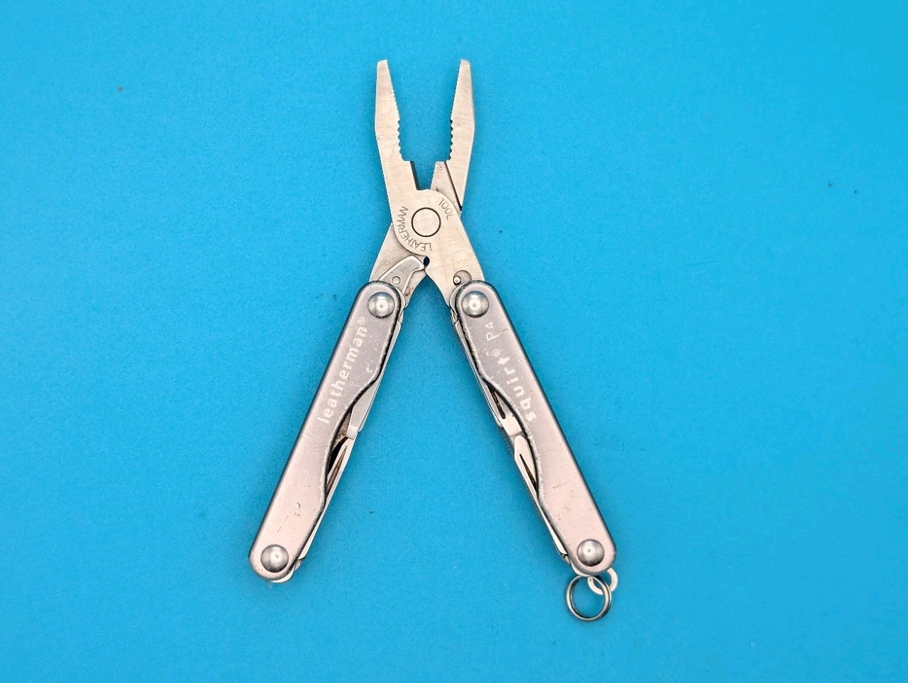 Leatherman Squirt P4 Multi-Tool, Key Ring, Retired, GRAY!