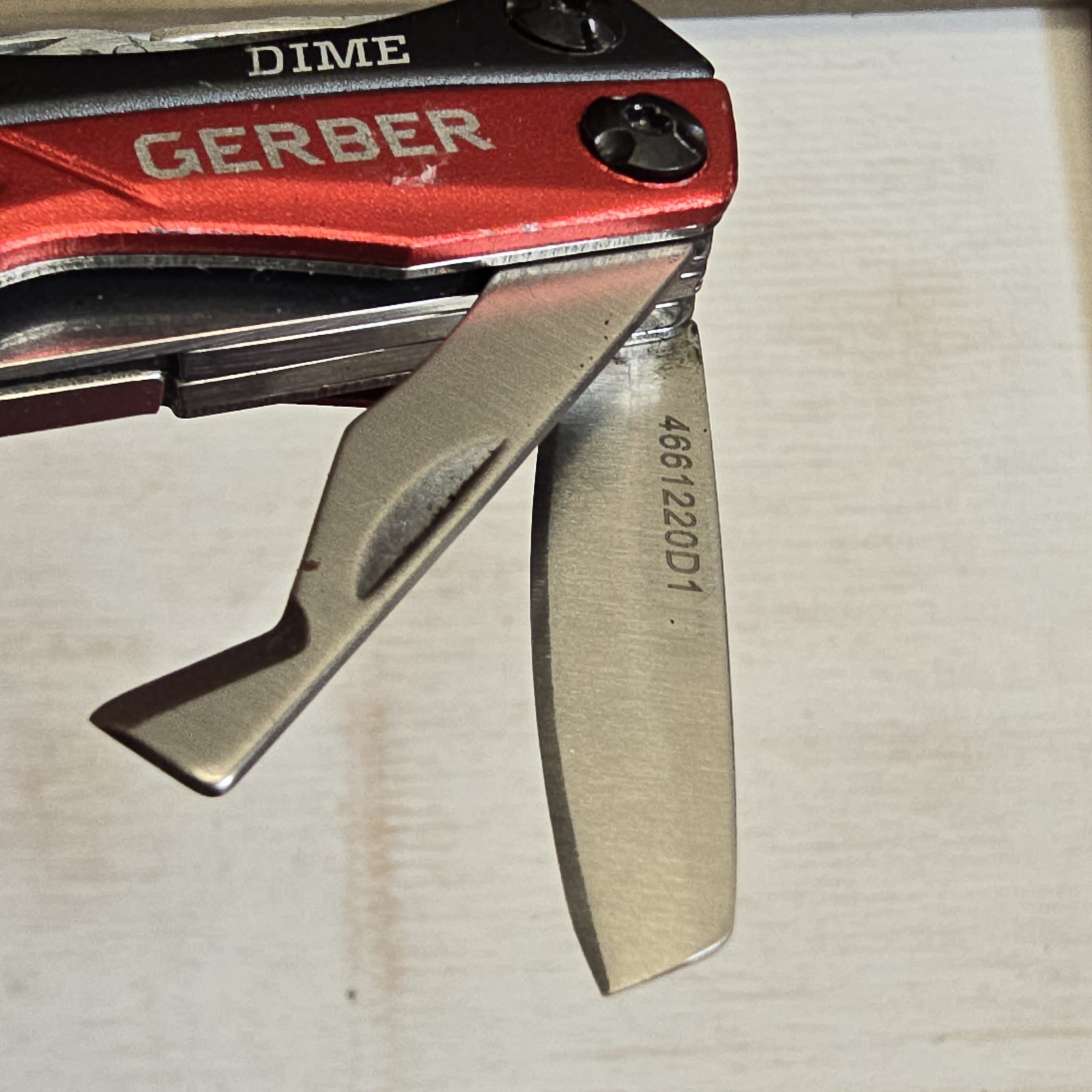 GERBER DIME MINI MULTI TOOL PLIERS KNIFE EDC CARRY