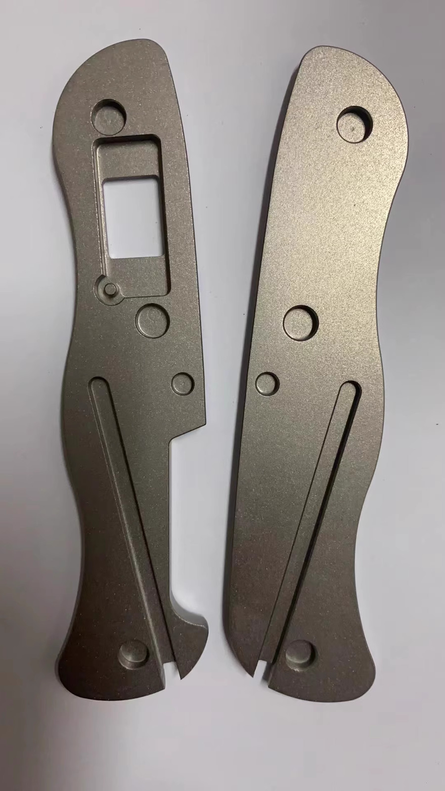 1 Pair Titanium Alloy Scales Handle for 111 mm Victorinox Swiss Army Knife