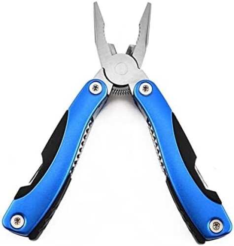 Multi Tool Pliers – Outdoor, Camping, DIY, Survival, Hunting, Hiking, Blue