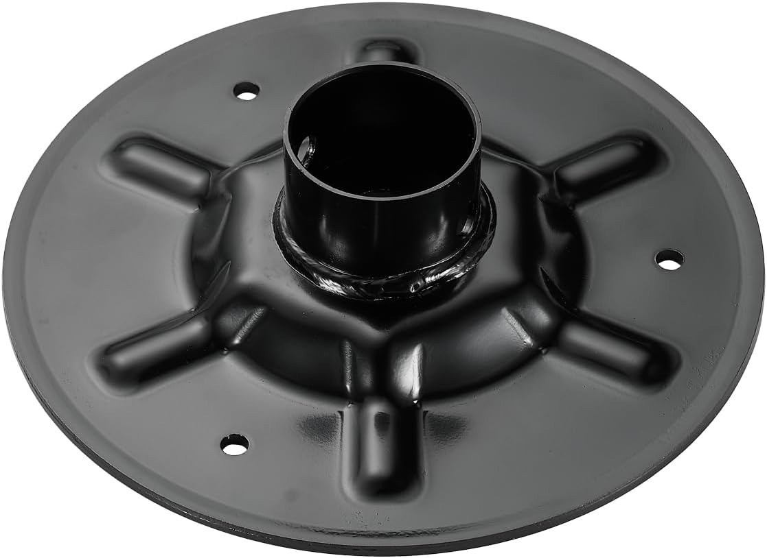 377962 Replacement Rear Jack Foot Pad with Attachment Pins,9″Diameter, Fits 2…