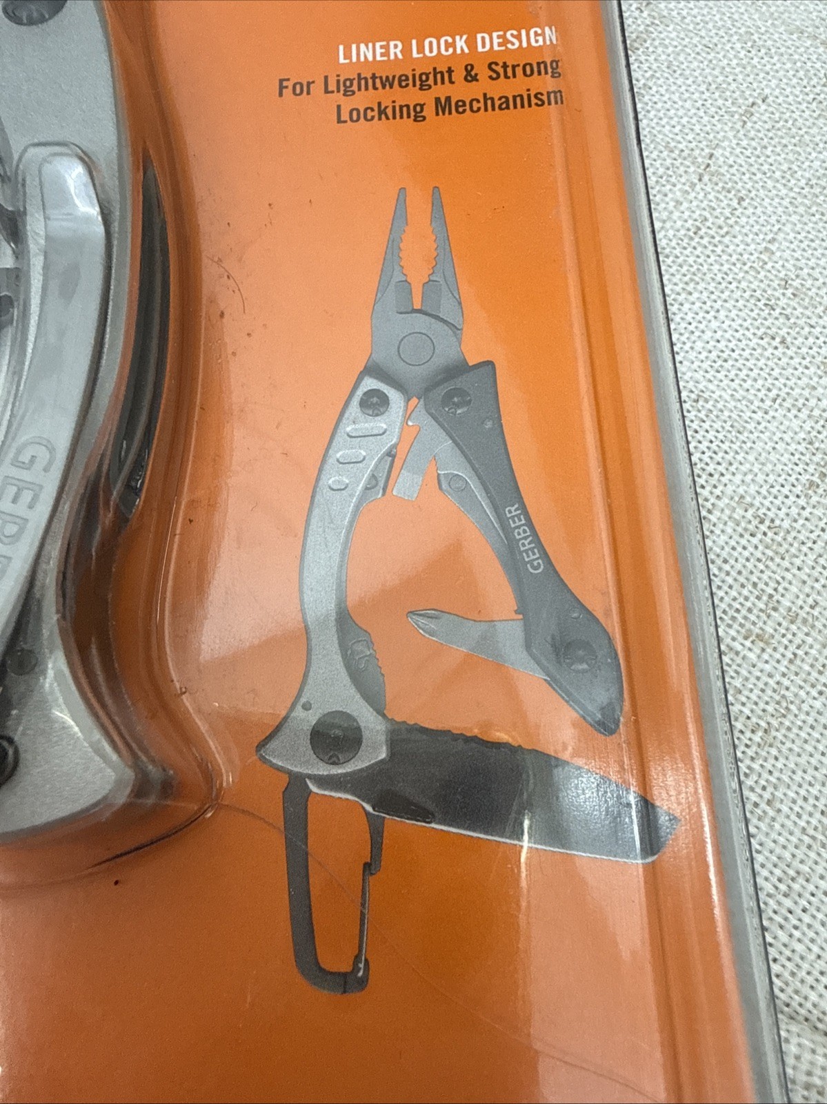 Gerber Crucial 9-in-1 Multi-Tool Pliers Gray, Pocket Clip, Carabiner, 2.25″