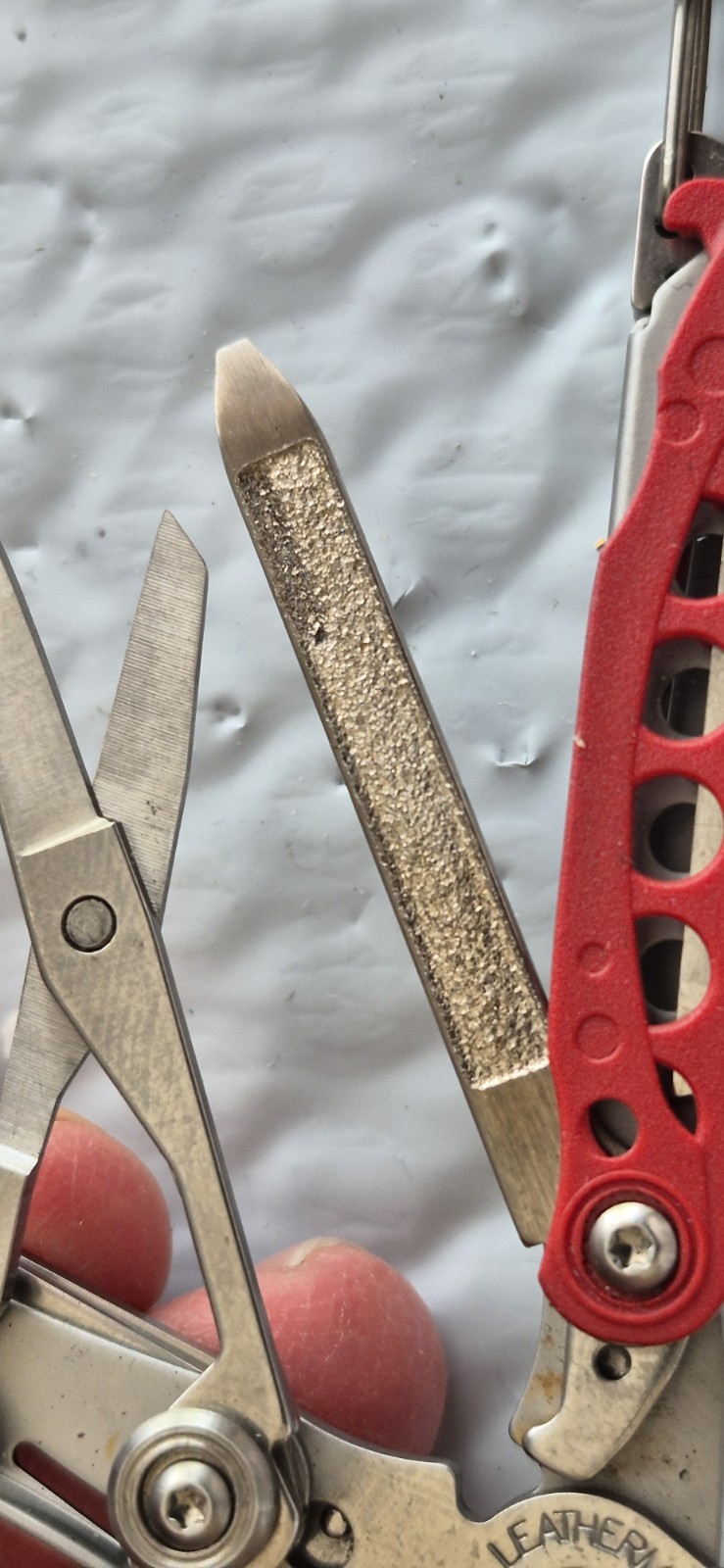 LEATHERMAN Style PS Multi Tool. RED. LOOKS UNUSED.DISCONTINUED? READ DESCRIPTION