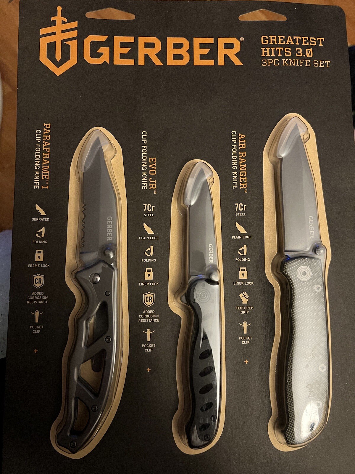 Gerber 3 pc set