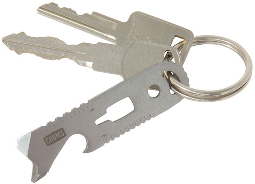Tasker Keychain Phillips Screwdriver Bottle Opener Metric Ruler Flat Head EDC