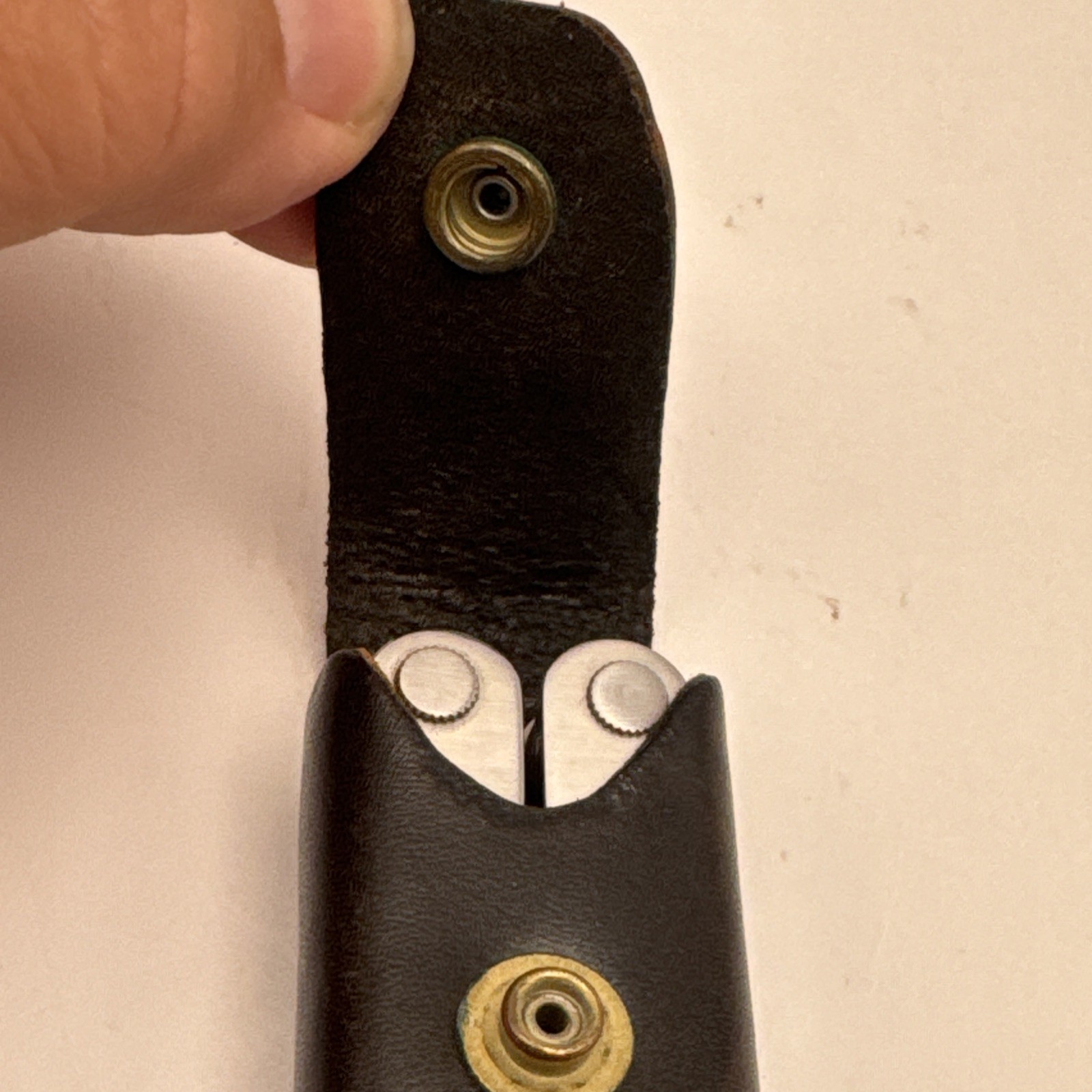 Early Vintage Leatherman Pocket Survival Tool (PST) w/ Original Leather Sheath