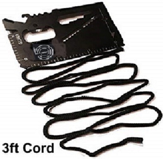 Multi Function Credit Card Pocket Survival Pocket Tool Kit