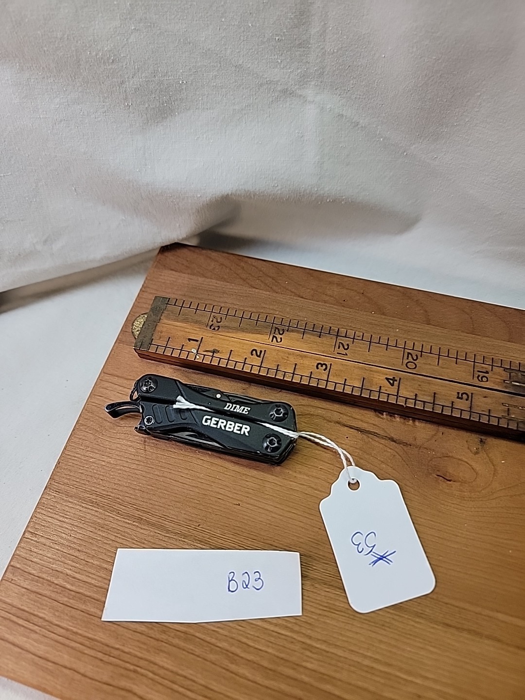 Gerber Dime Black On Black Multi-tool Pocket Knife
