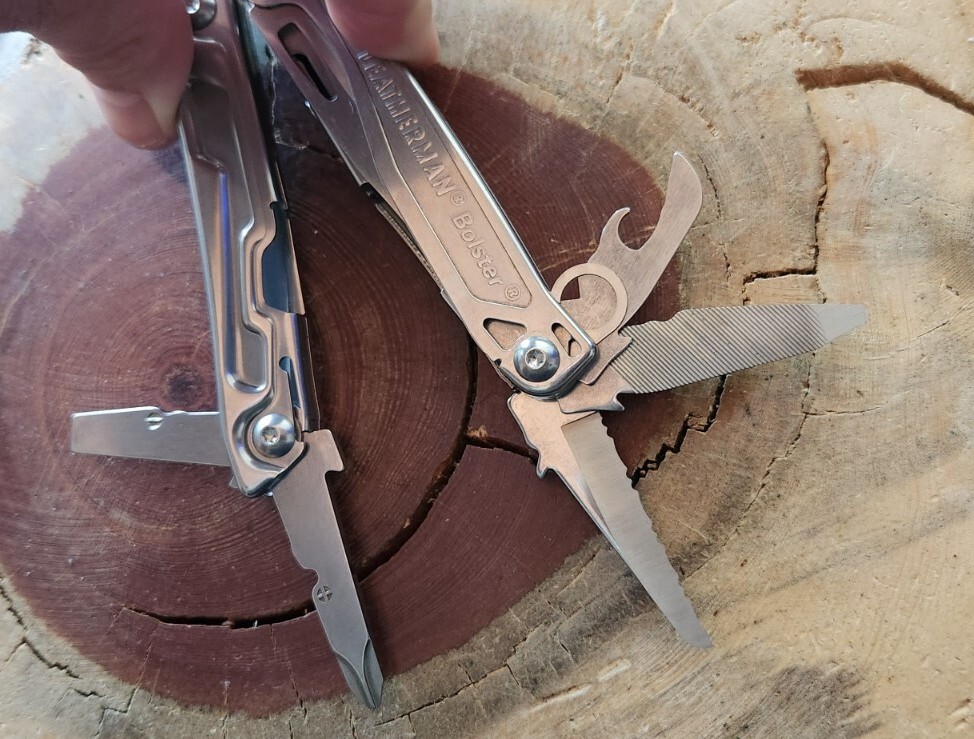 Leatherman Bolster Multi-Tool, Knife, Pliers w/Nylon Sheath – Great T89