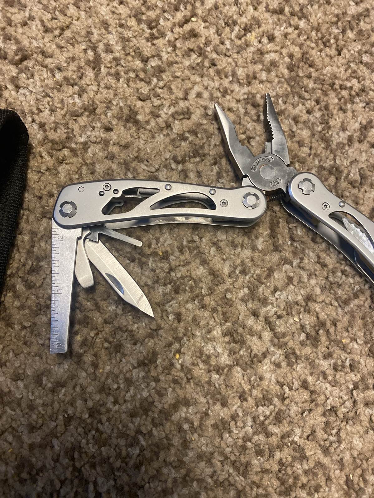 Carhartt Stainless Multi-Tool Pliers Pocket Knife EDC Survival Gear