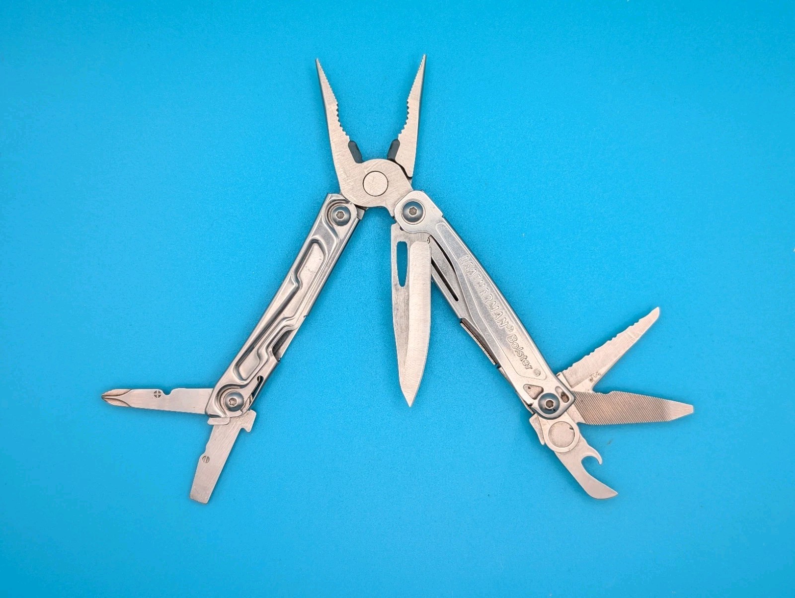 Leatherman Bolster 13 Tool Stainless Steel Multi-Tool!