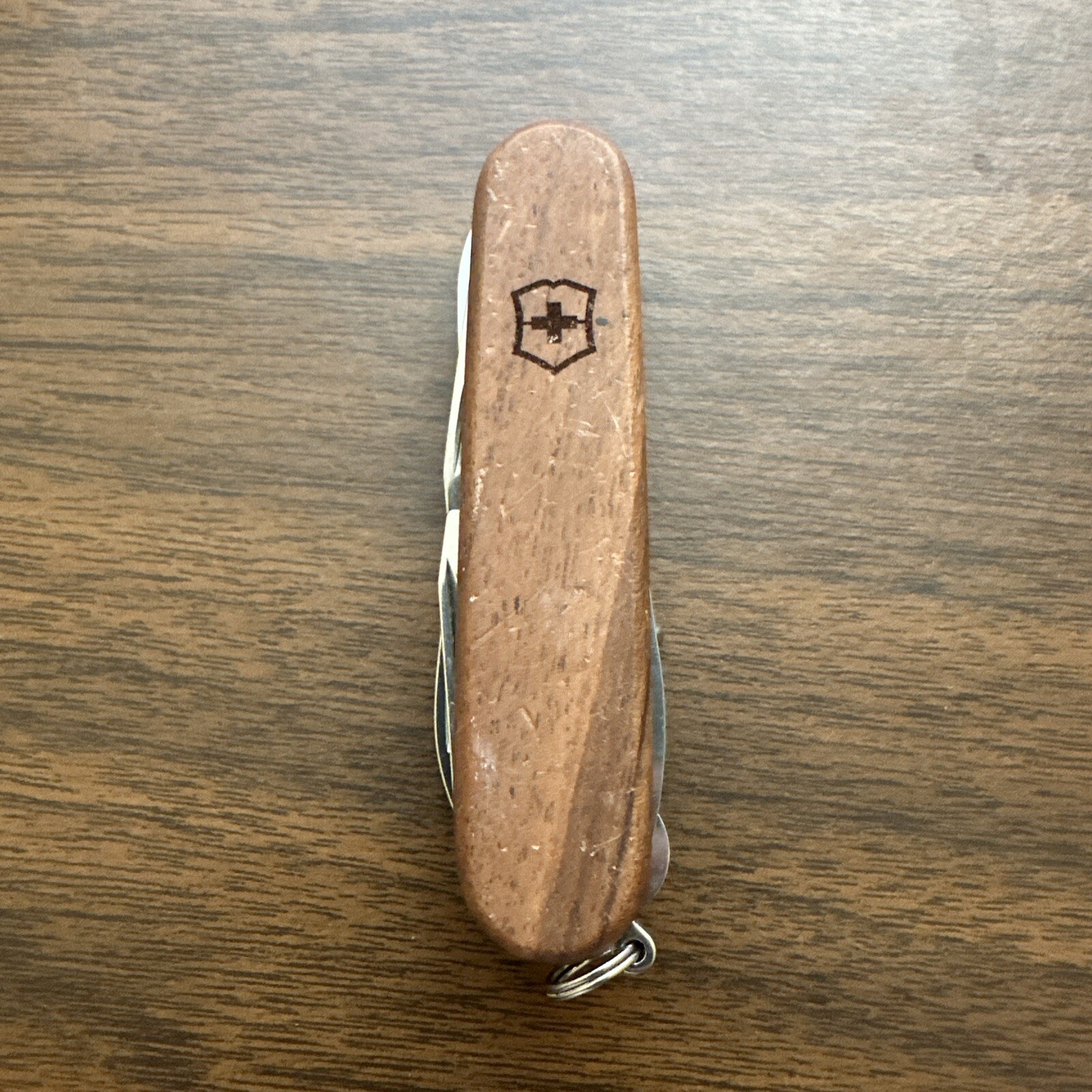 Victorinox Huntsman Wood Swiss Army Knife with Walnut scales- hunt, fish, camp