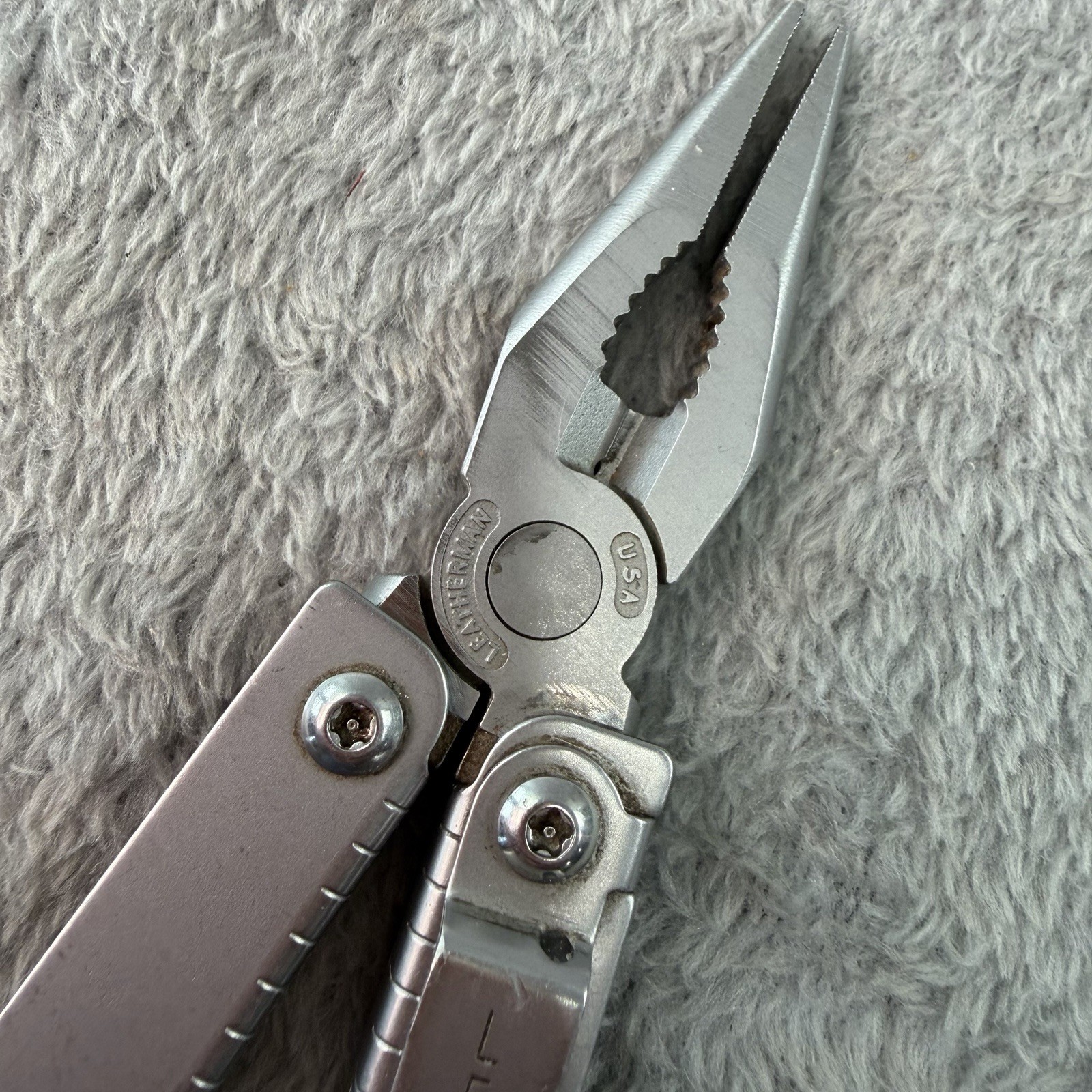 Vtg Leatherman Sideclip 0298 1998 Early Production “Heatex” Multitool EXC B550
