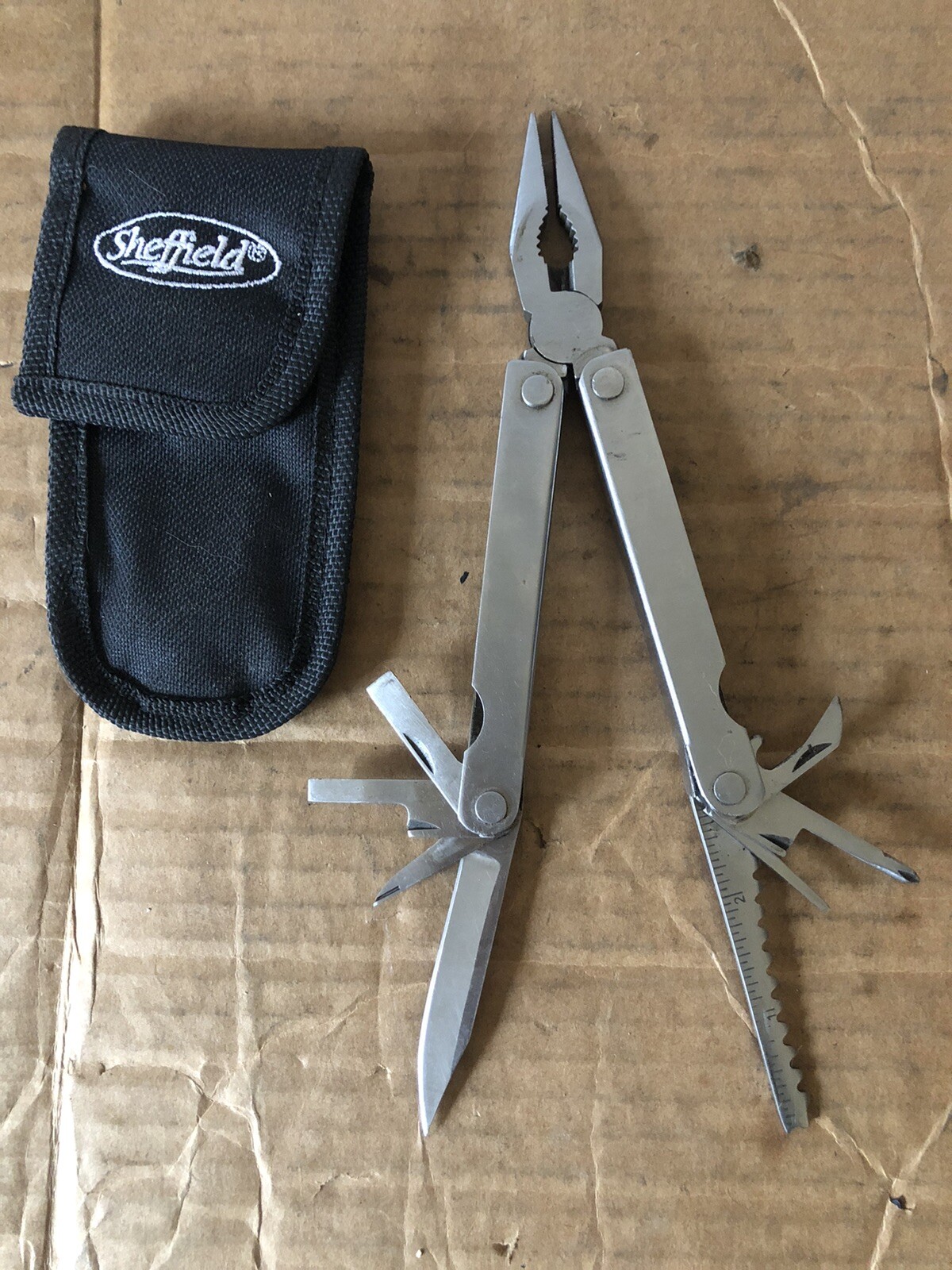 SHEFFIELD 1200 14-IN-1 FOLDING MULTI-TOOL