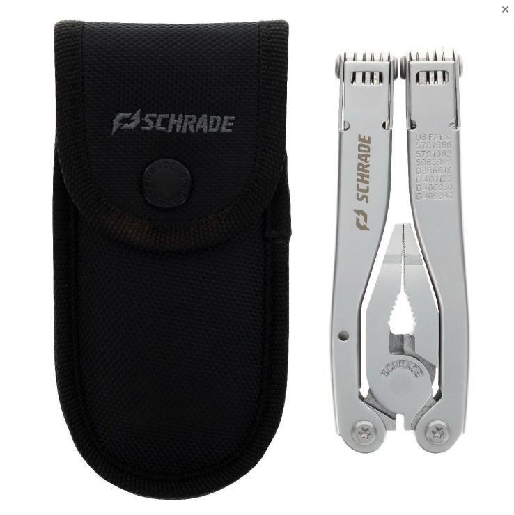 Schrade Tough Tool Multi Tool w/ Sheath Stainless Steel Pliers Knife EDC