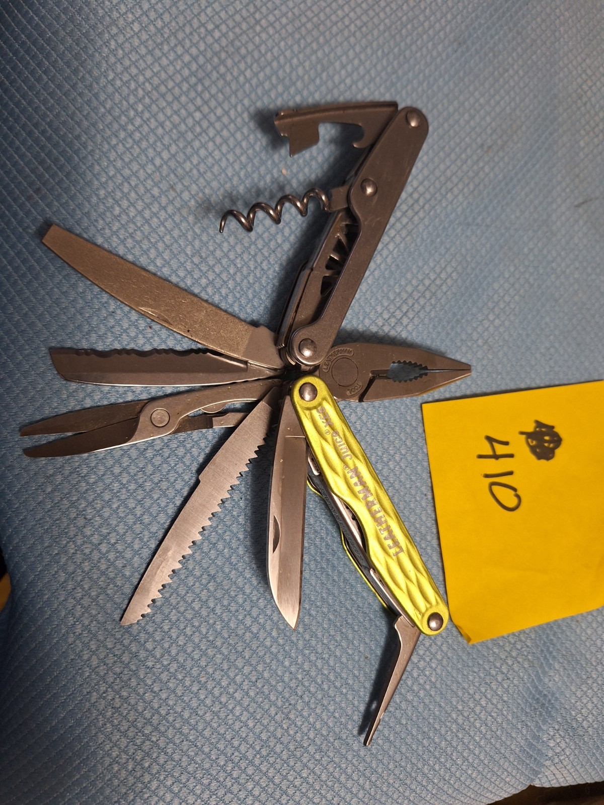 1 Leatherman MOSS GREEN XE6 JUICE Multi Tool FISHING NICE LOT 410