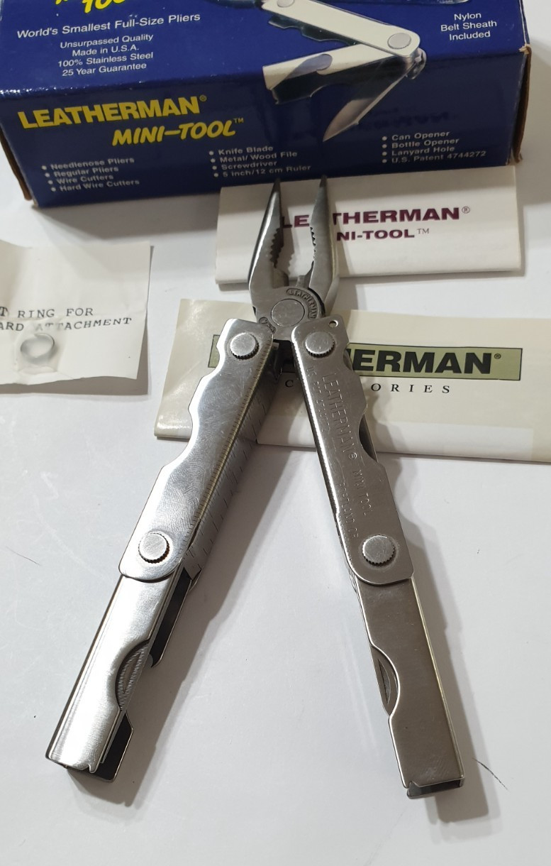 🔥🔥🔥 Leatherman Mini Tool 1998 New In Box Very Rare Retired Collectable