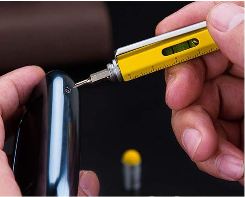 8 Pieces Gift Pen for Men 6 in 1 Multitool Tech Tool Pen Screwdriver Pen With