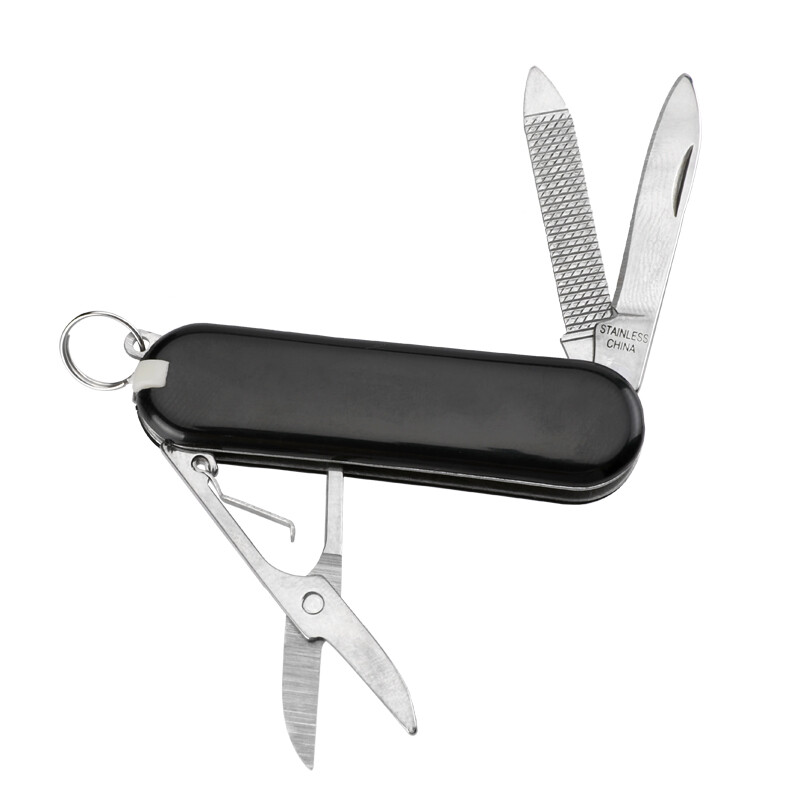 4PCS Multi-Use Army Knife Pocket Knife Mini Folding Knife Camping Survival Tools