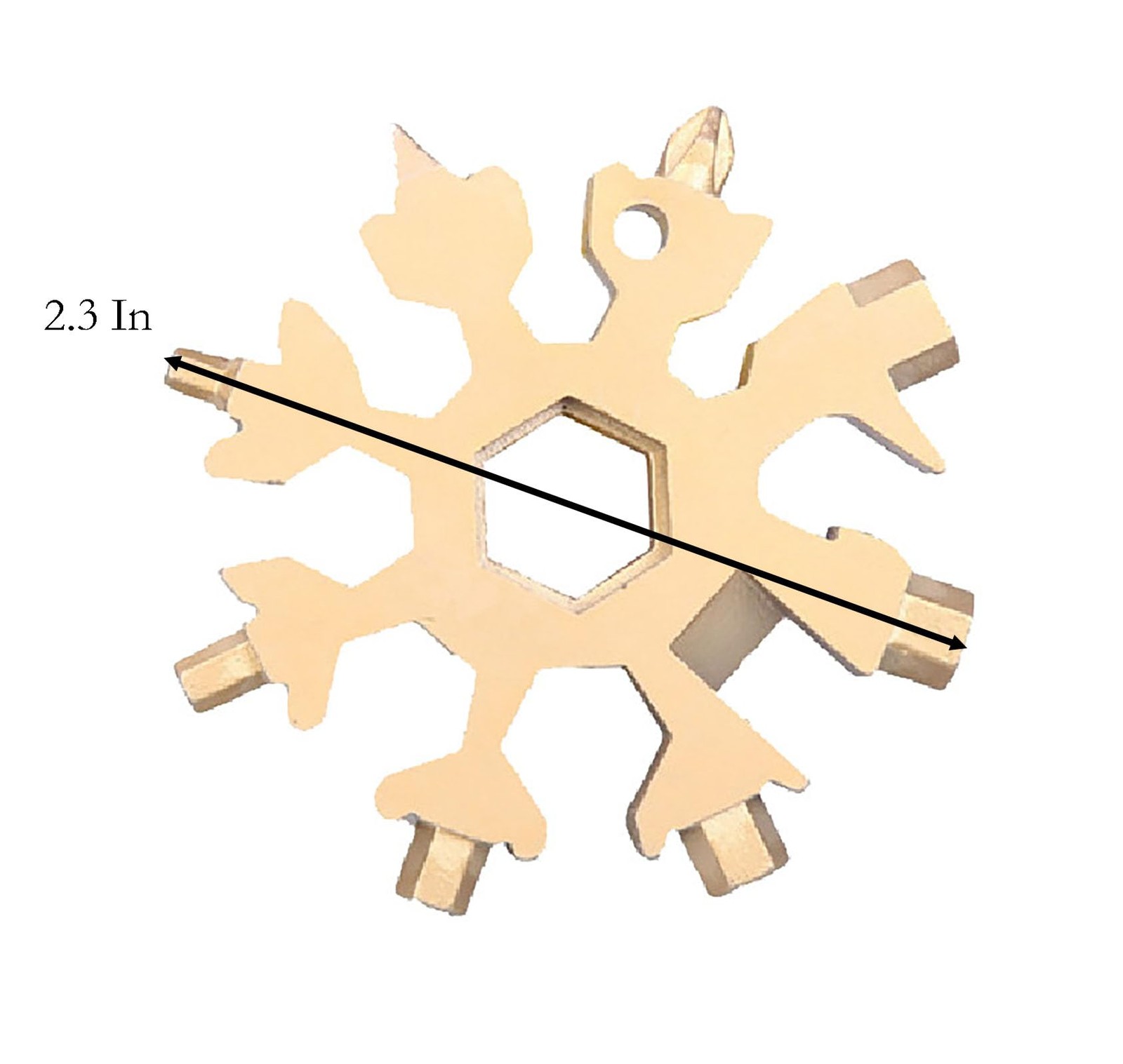 18 In 1 Snowflake Wrench, 4 Pcs 4 Color Alloy Multi-function Screwdriver and …
