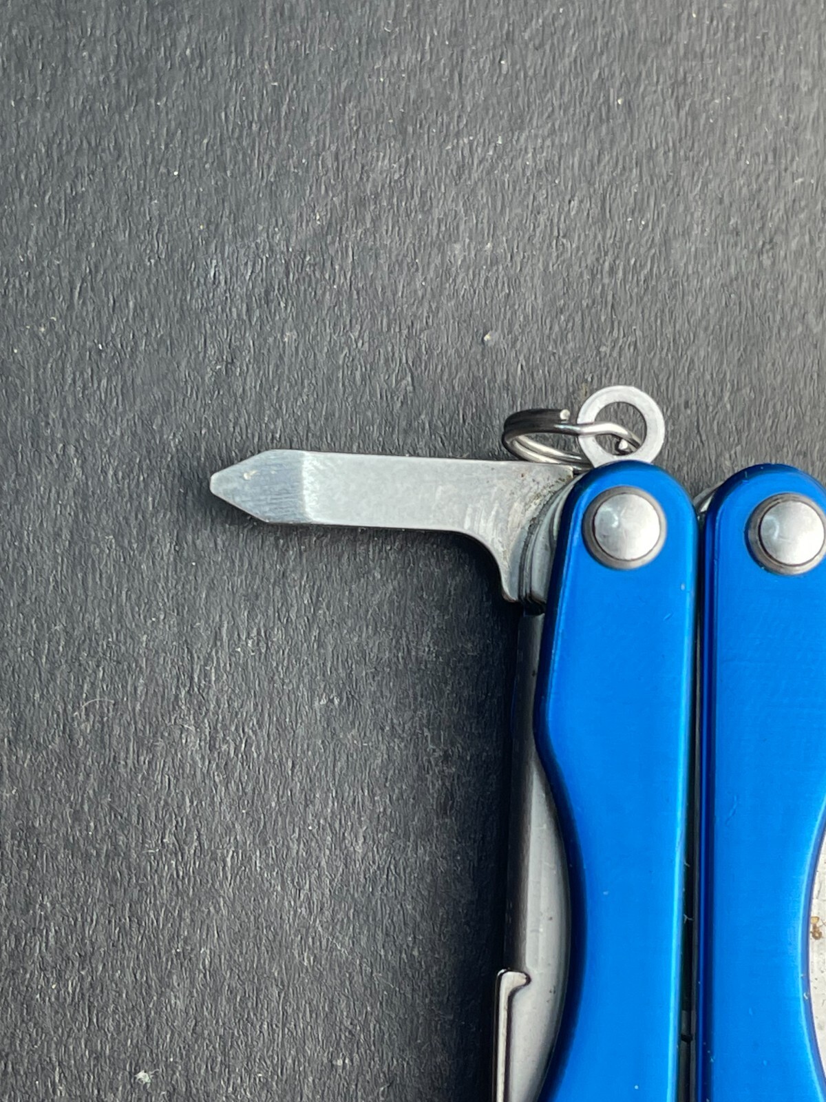 Leatherman Squirt S4 Stainless Steel Multitool Keychain – Blue