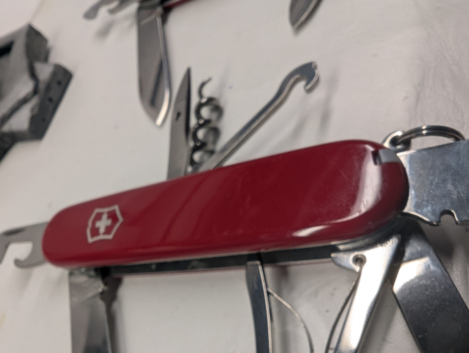 Victorinox Swiss Army Knife CLIMBER & SPARTAN RED 2 tools Never used