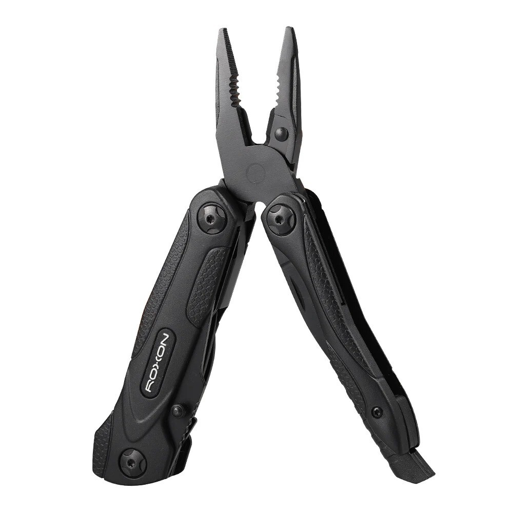 Roxon CM1349 Multitool Plier Polymer Handle 14-in-1 Multitools Folding Plier