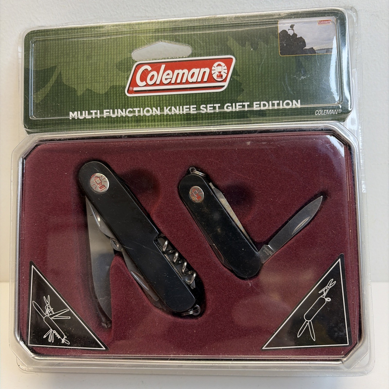Coleman Multi Function Tool/Knife Set 2-New
