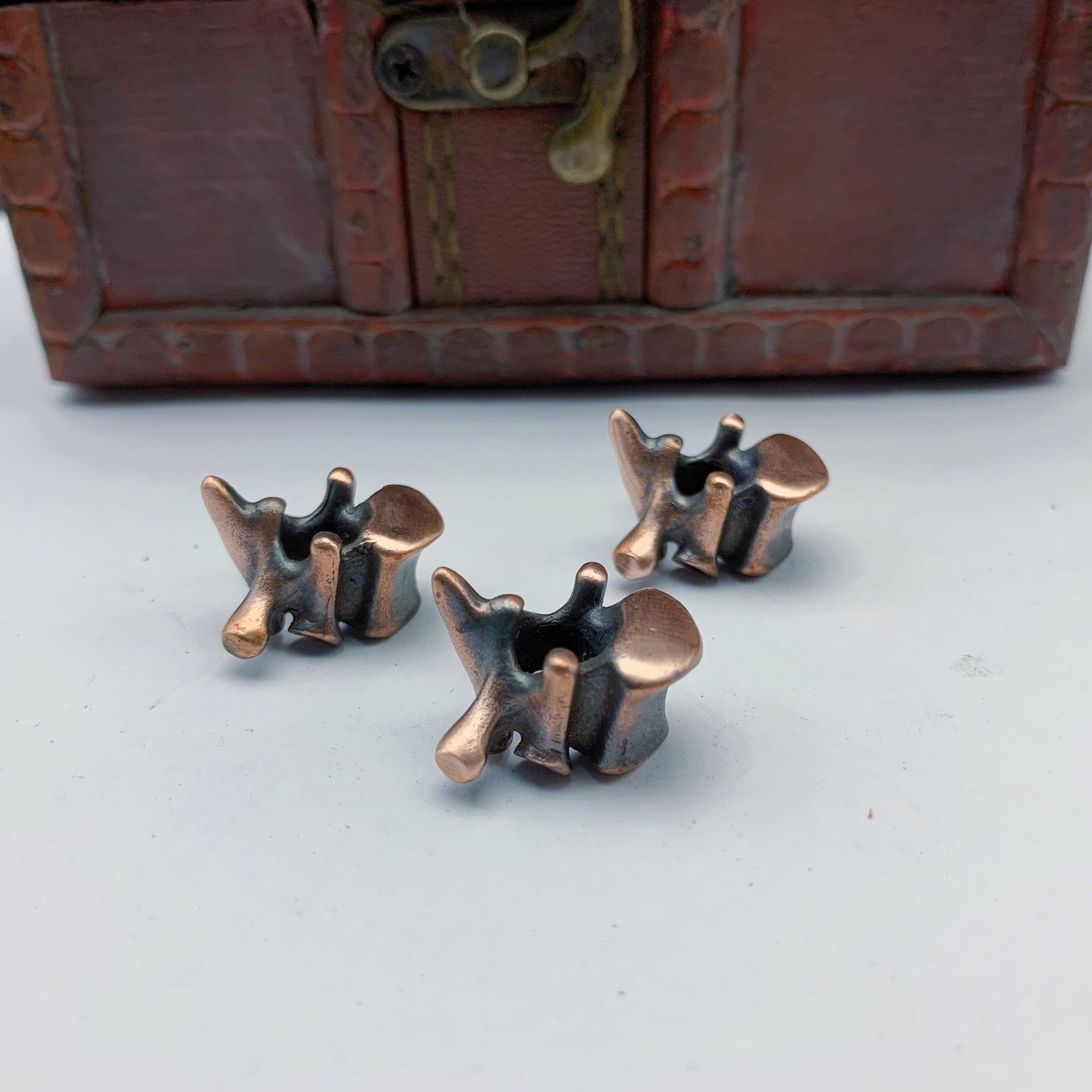EDC Brass Cupronickel Knife Bead Mini Decorations Multif Pendants A Rope Pendant