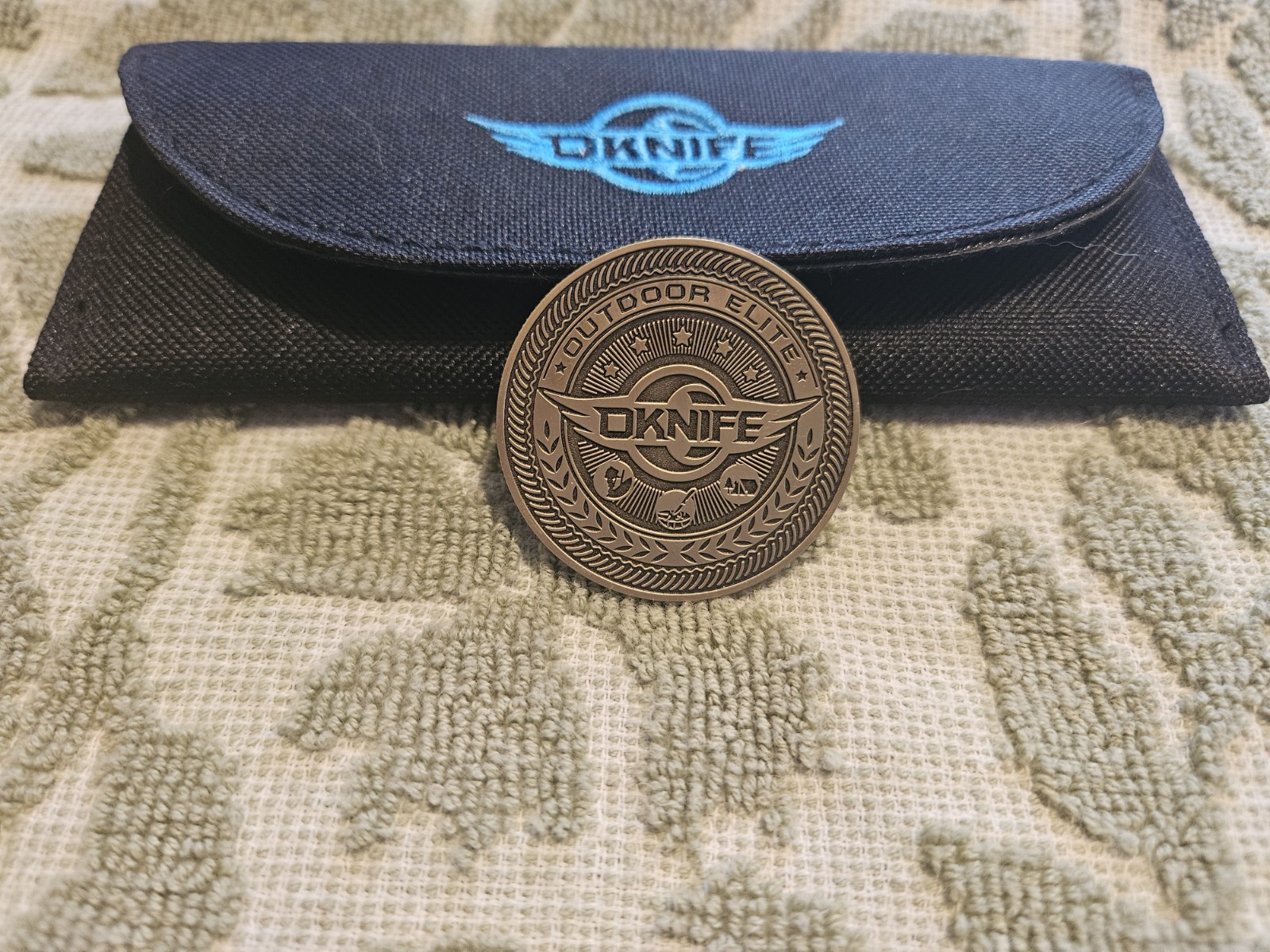 SPLINT OLIGHT Folding Pocket Knife Outdoor Elite COIN & Knife Protector ONLY.