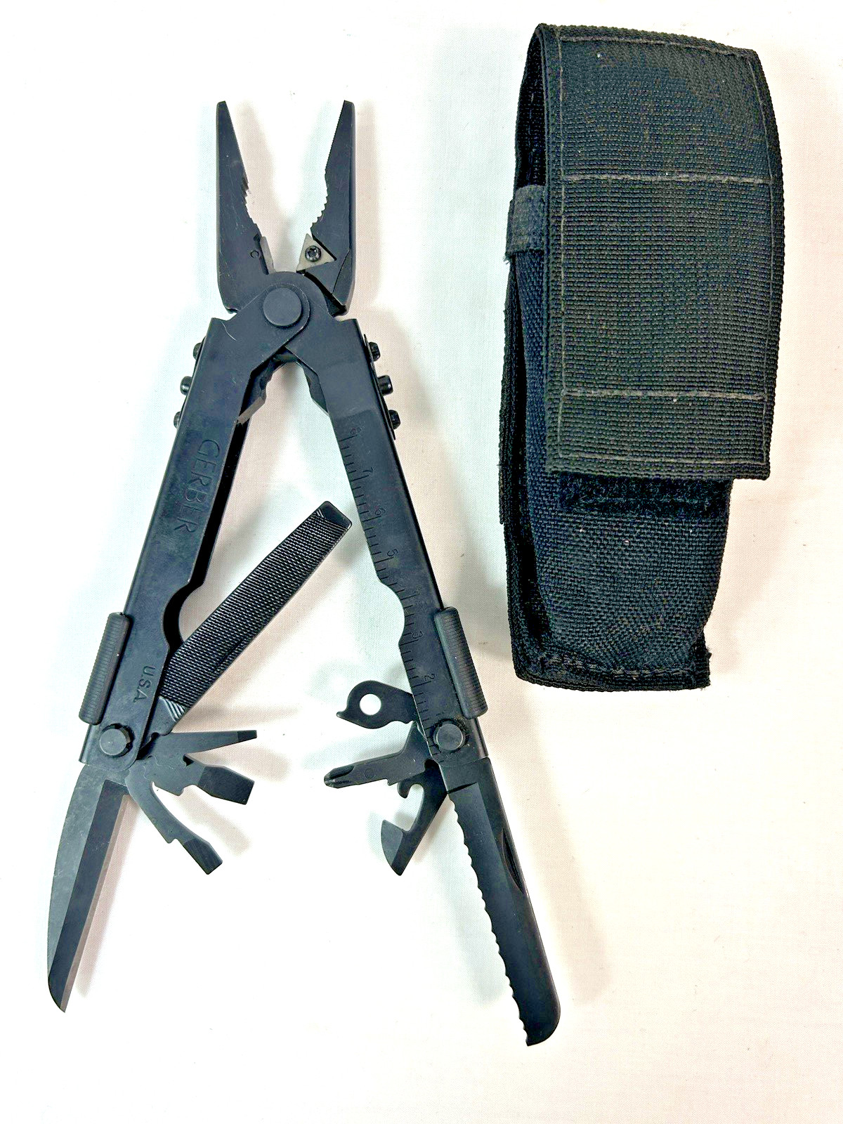 Gerber 75501 MP600 Needlenose Multi-Tool Black Finish Stainless w/ Sheath – NEW!