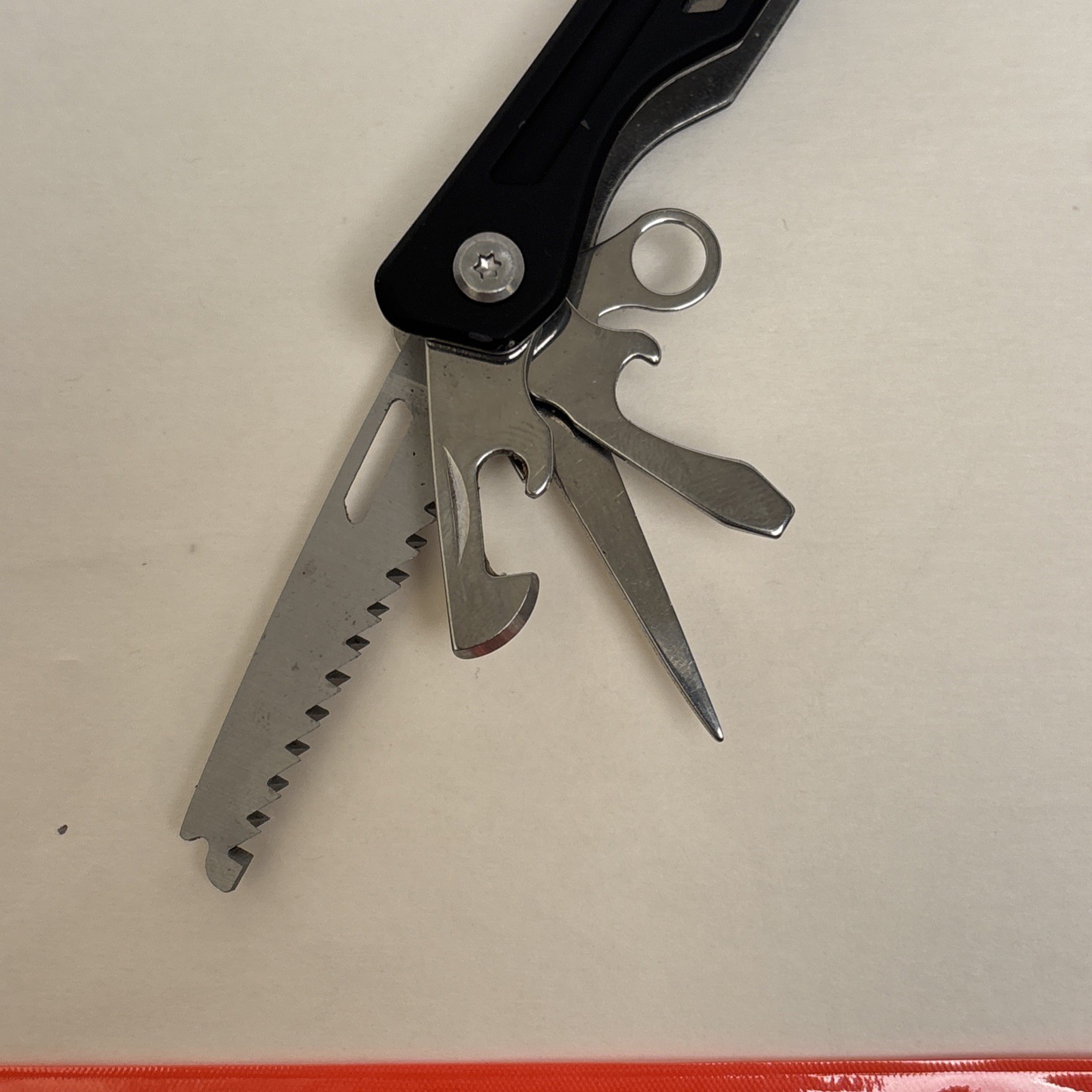 Multi Tool Pliers Ozark Trail Wire Cutter, Saw, Knife Black Survival Hunt Camp