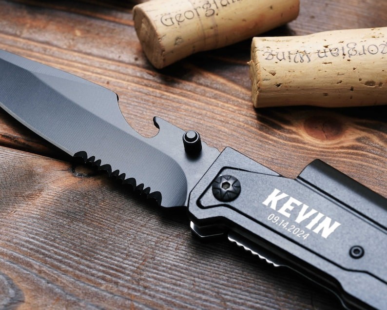 Gift for Him, Custom Pocket Knife, Multi Tool, Personalized Groomsmen Gifts
