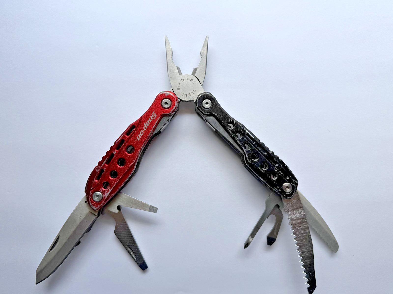 Lot of 2 Snap-On Multi-Tools, 12 or more tools per Pocket Tool