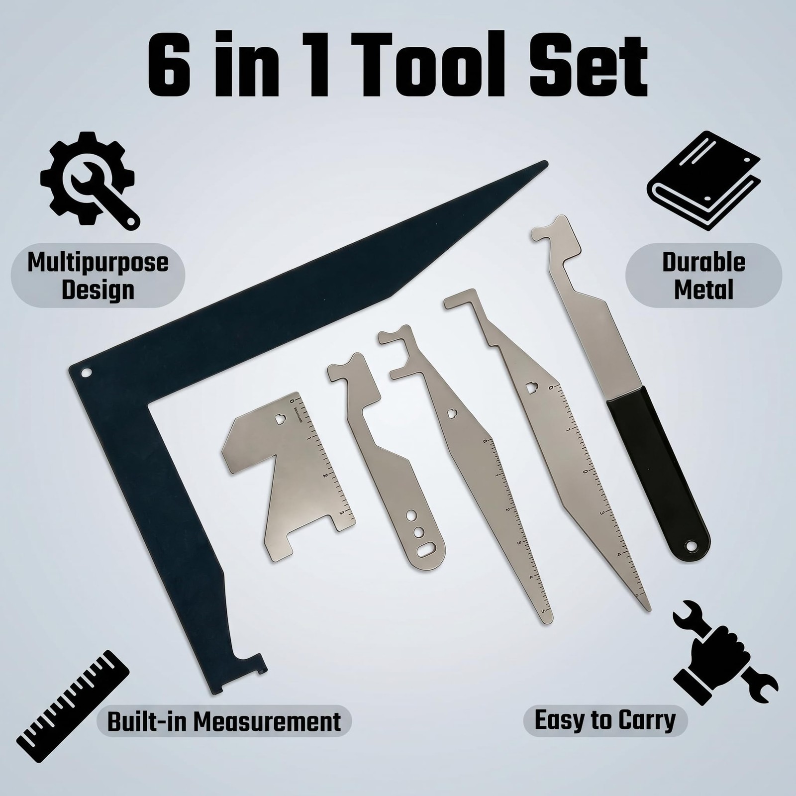 Multi-Purpose Firefighter Tool Set, Emergency Tool Kit for Firefighters And E…