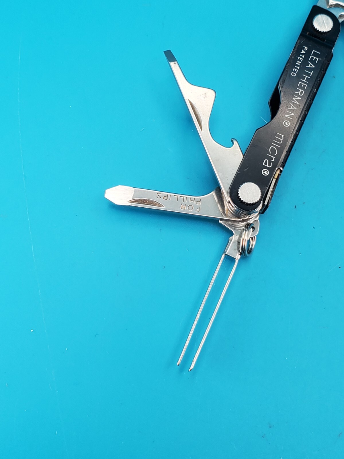 Leatherman Micra Multi-Tool, Knife, Scissors, Key Ring, Black! TOWERCO