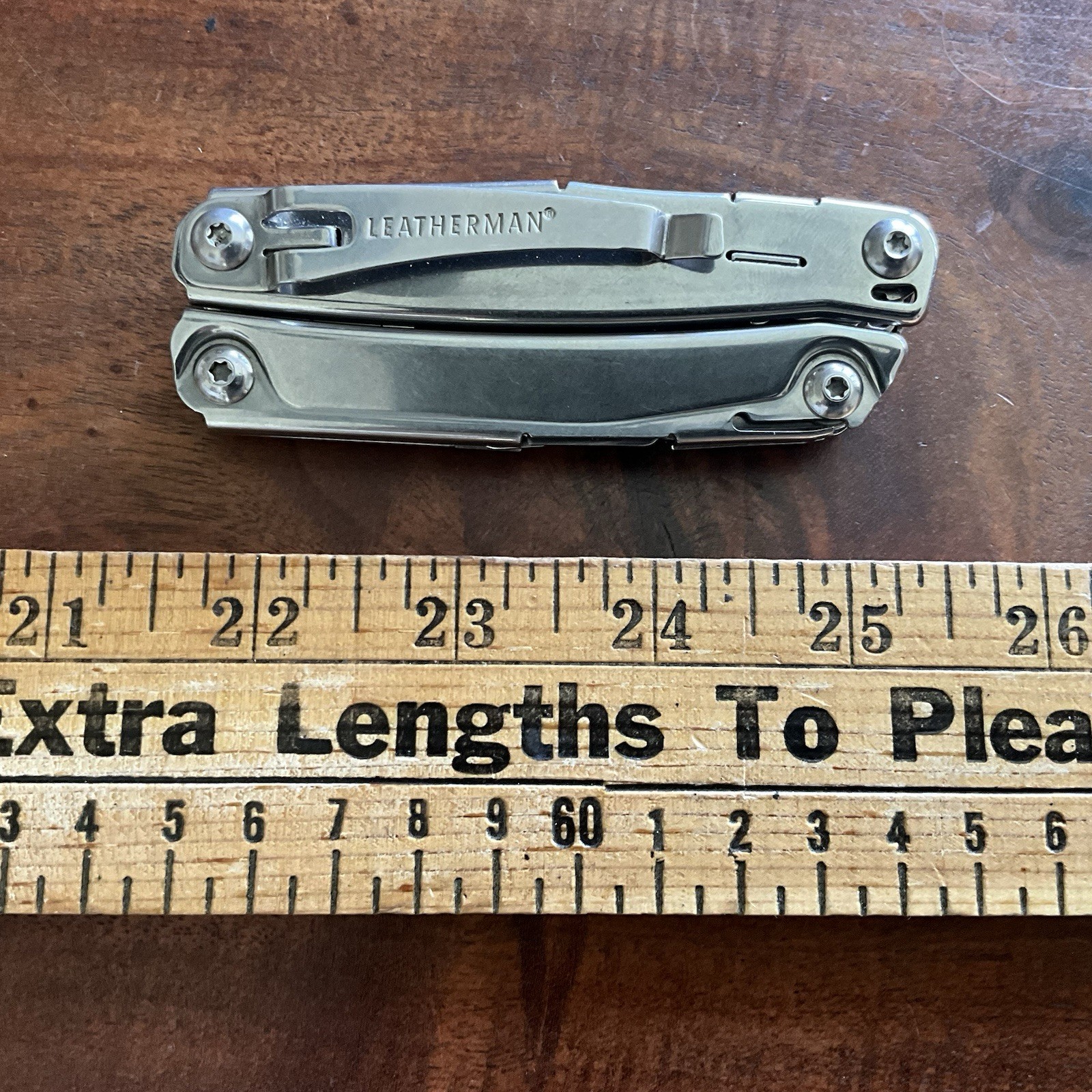 Leatherman Bolster Folding Multi-Tool Knife Plier Stainless