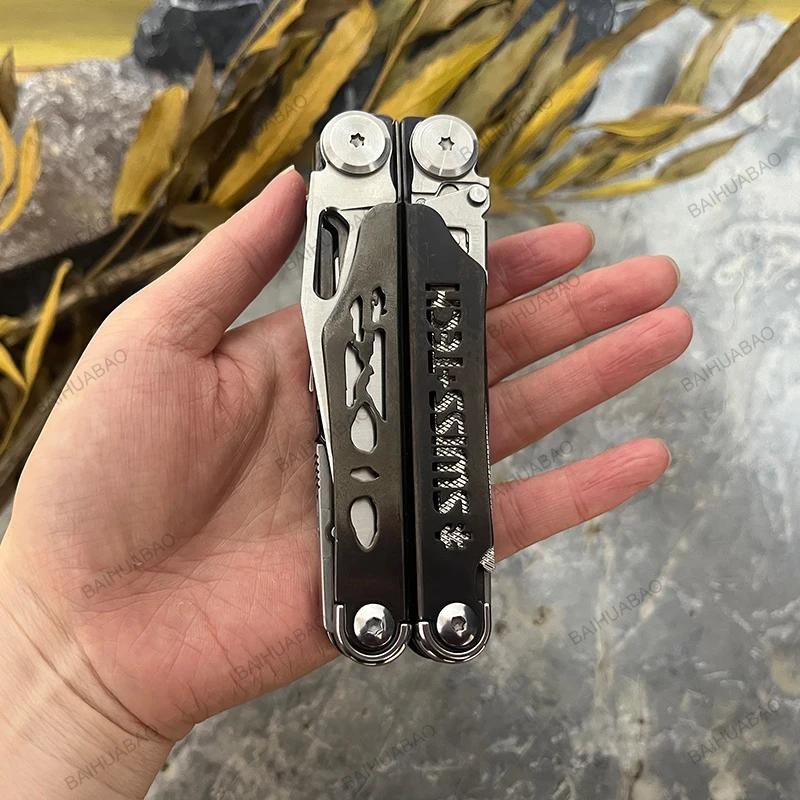 Swiss Tech 37-in-1 Multitool Pliers Folding Edc Scissors Survival Hand Tool