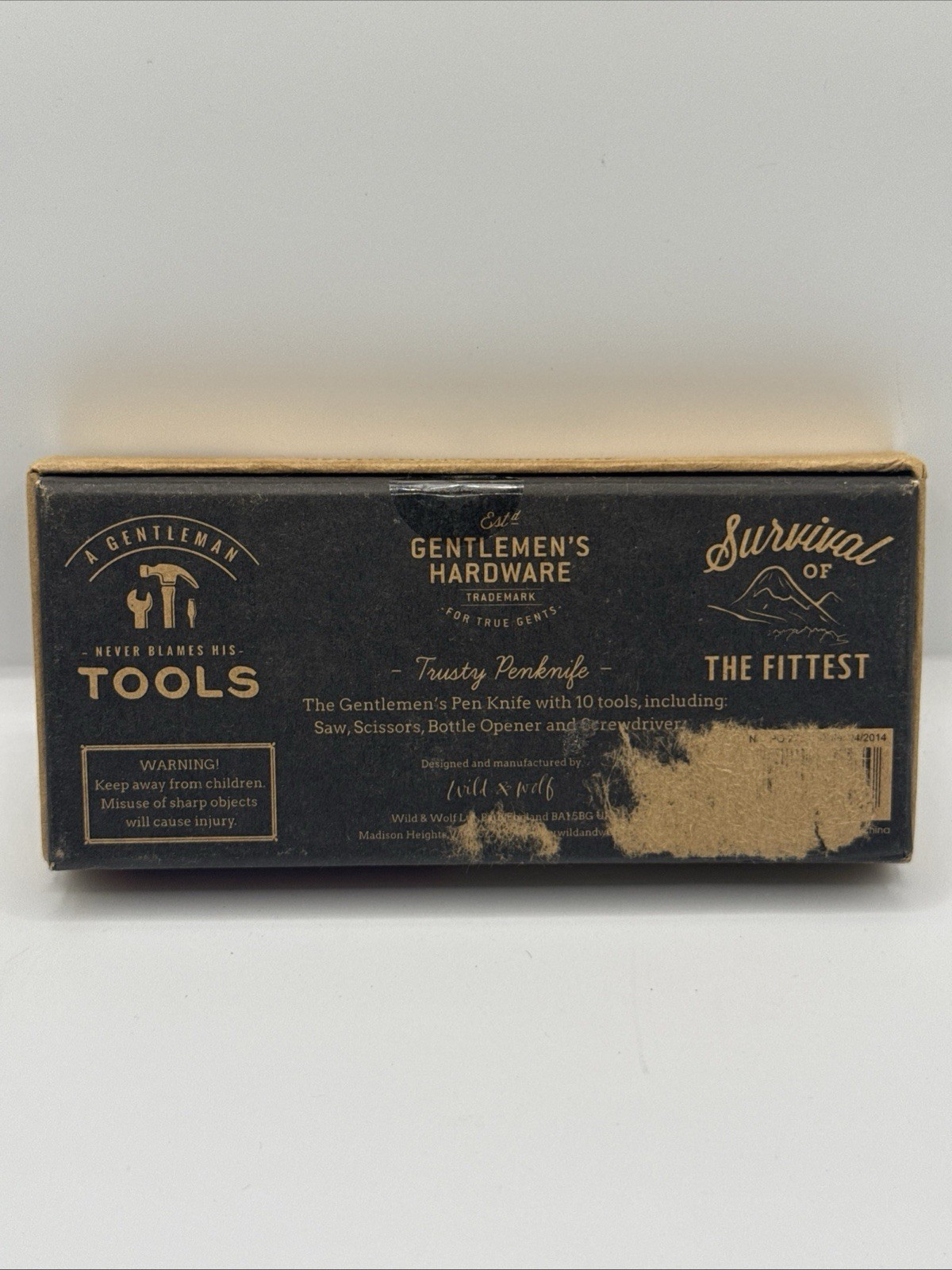 GENTLEMEN’S HARDWARE, Trusty Pen knife
