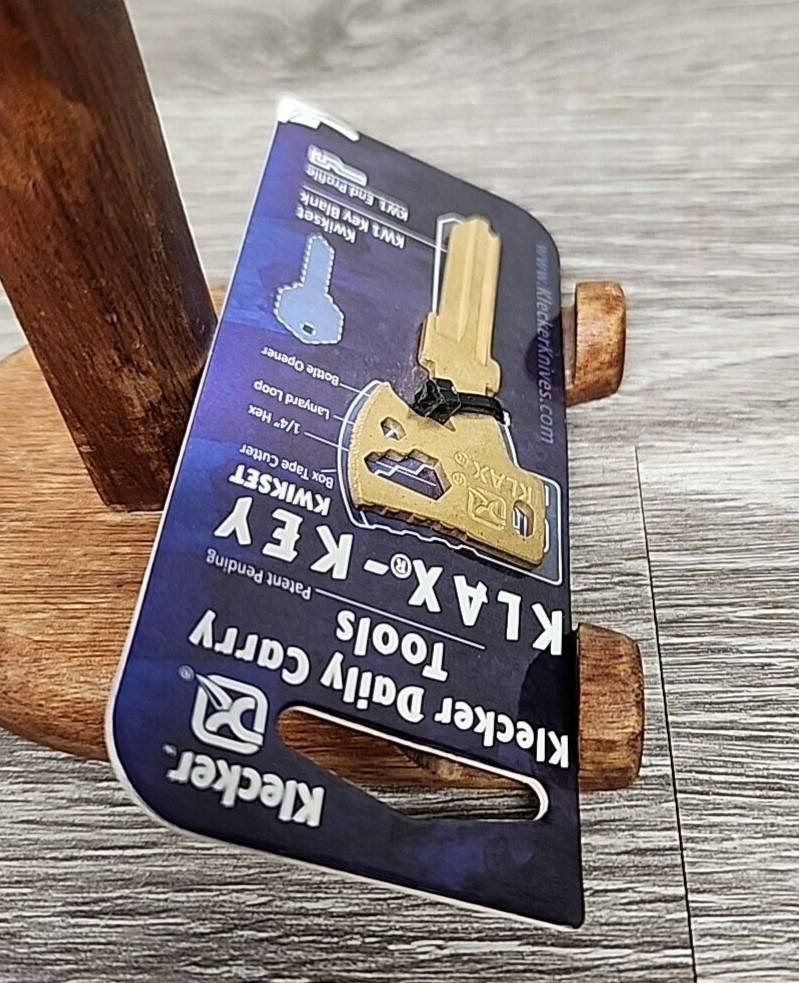 Key Blank Axe Men Multi Tool Outdoor Man Fits Kwikset KW1 Klecker Bottle Opener