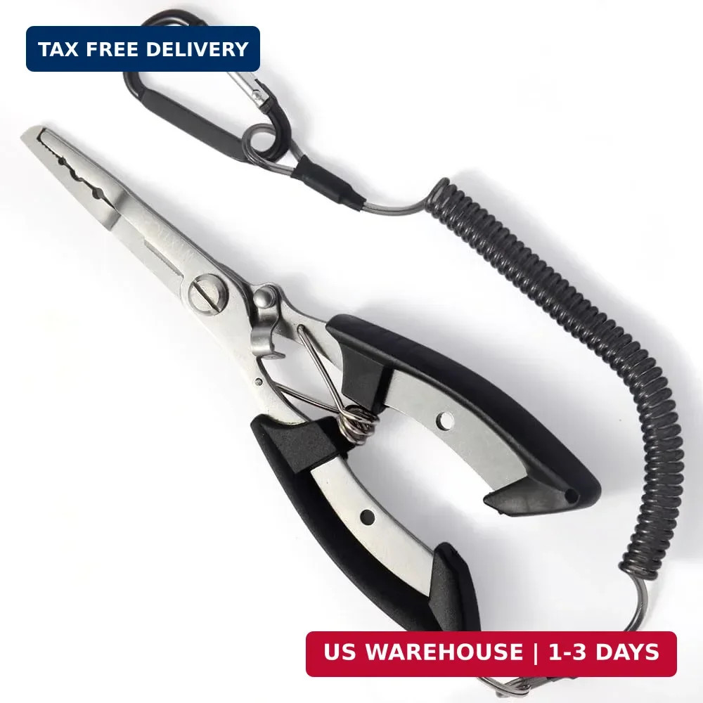 Fishing Pliers, 3rd Generation Multifunctional Stainless Steel Fish Pliers Hook