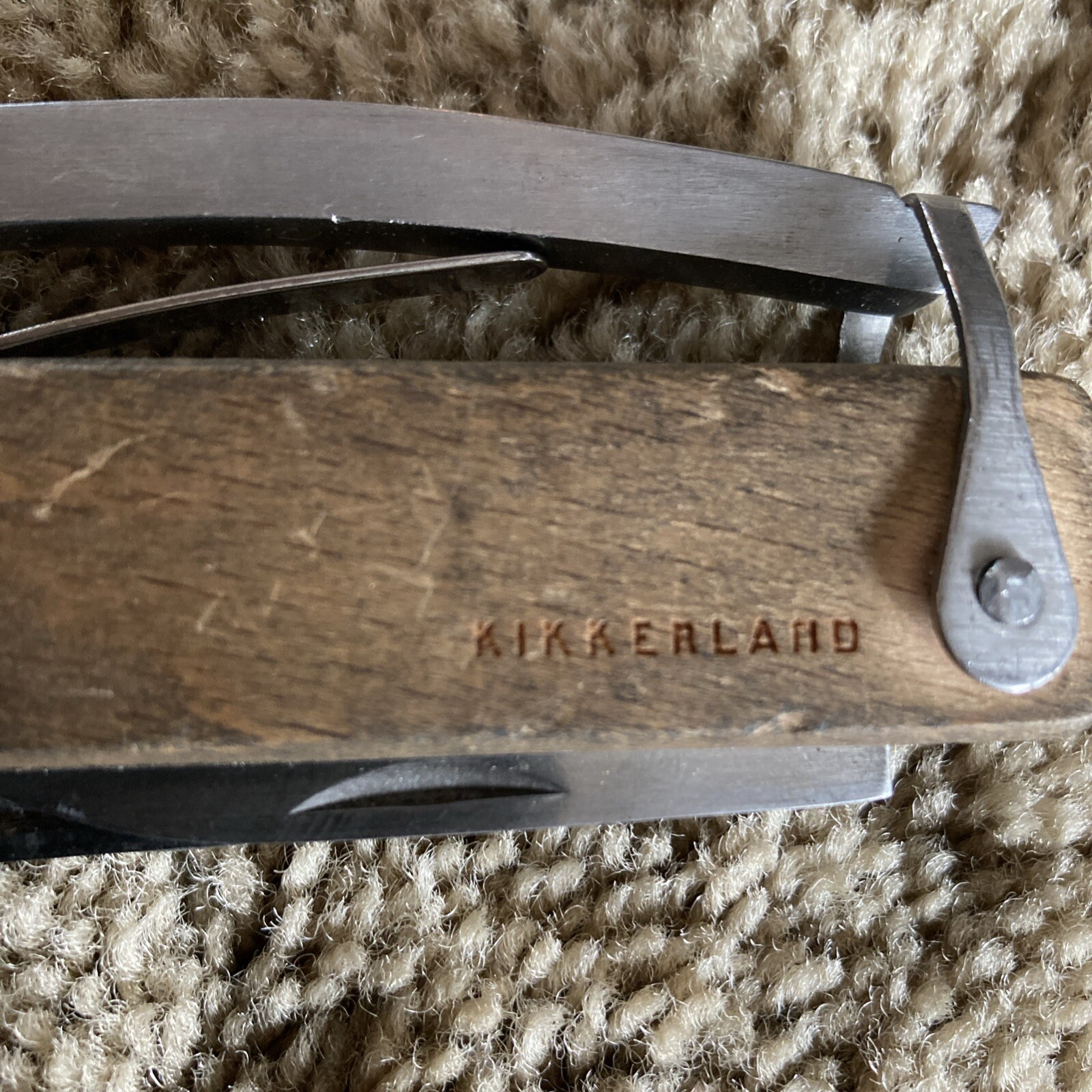 Kikkerland Foldable Pliers Knife Screwdriver Emergency Pocket Tool Hammer